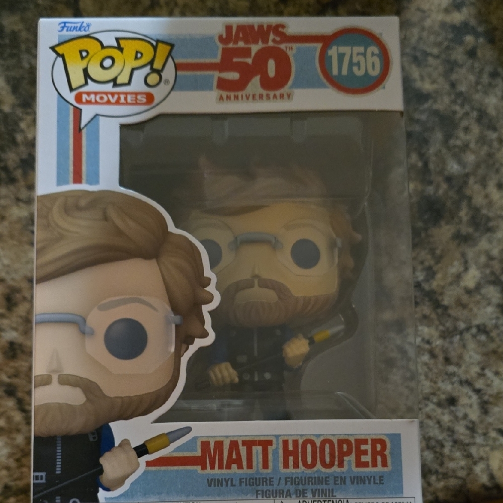 Funko Pop! Movies Jaws 50th Anniversary Matt Hooper Vinyl Figure